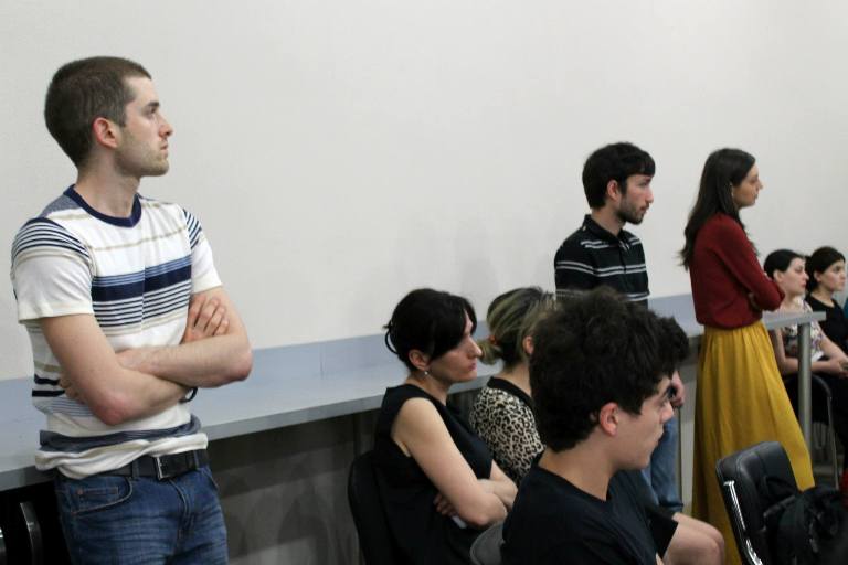 GAU public lecture cycle was closed by Davit Gogichaishvili