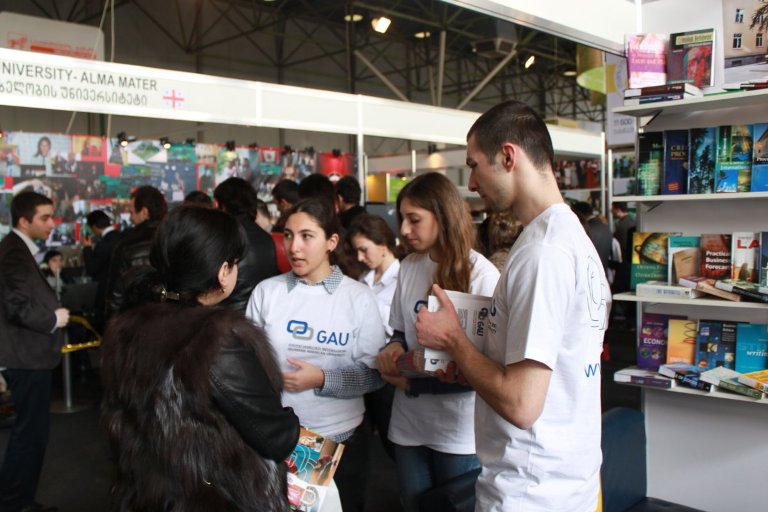 GAU-The participant of International Education Fair 2014